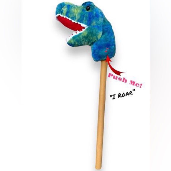 dinosaur Other - Ride on Dinosaur stick head, dinosaur toy, dinosaur, dinosaur ride on, horse sti